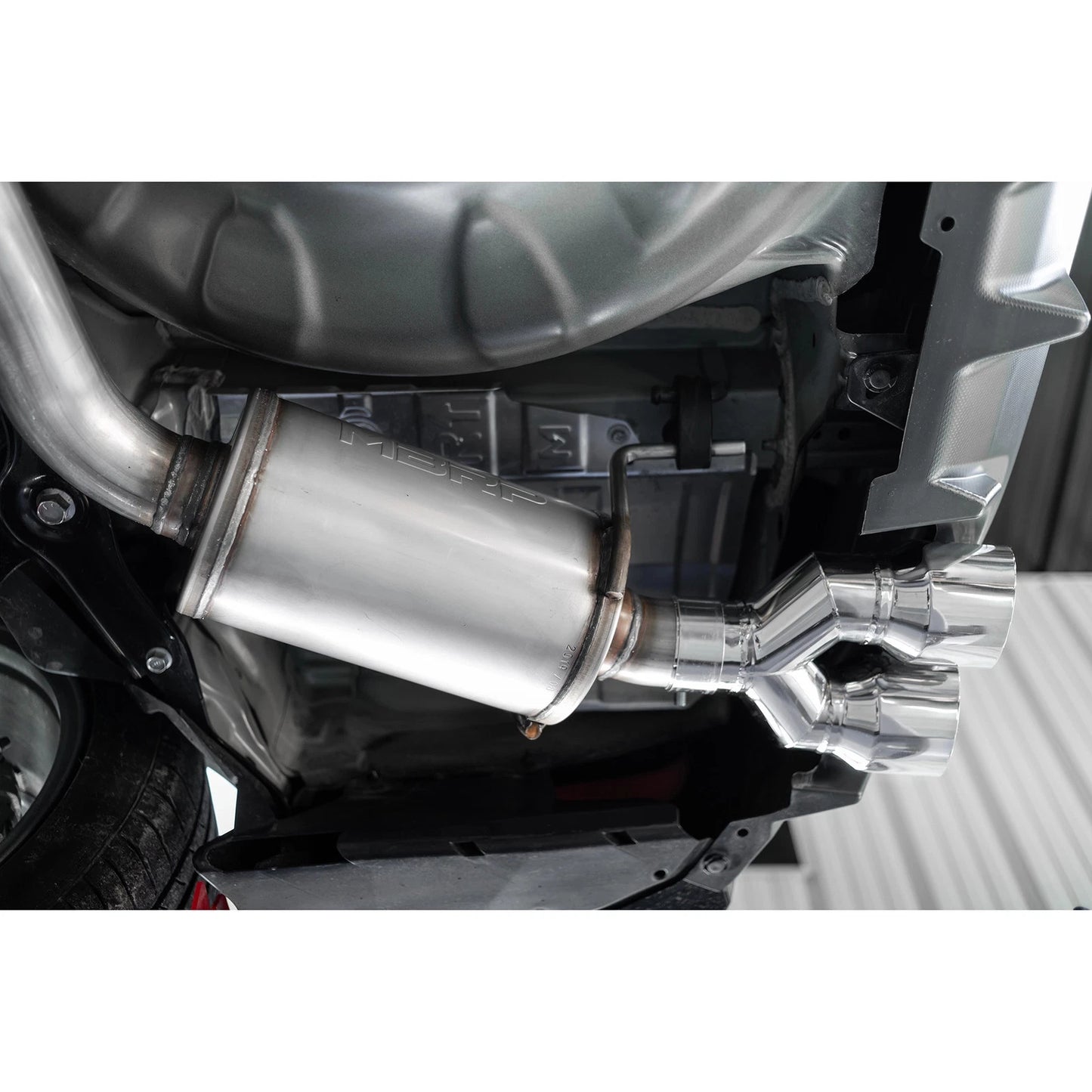 MBRP 15-19 Subaru WRX 2.0L/STI 2.5L 3in Dual Split Rear Exit w/ 3.5in Tips - T304 (Street Version)