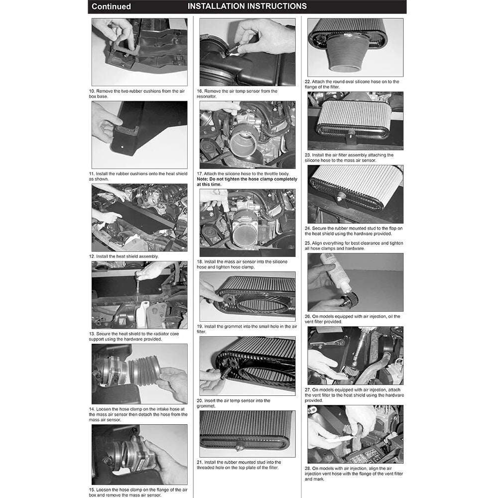 K&N 98-02 Camaro 5.7L-V8 Performance Intake Kit