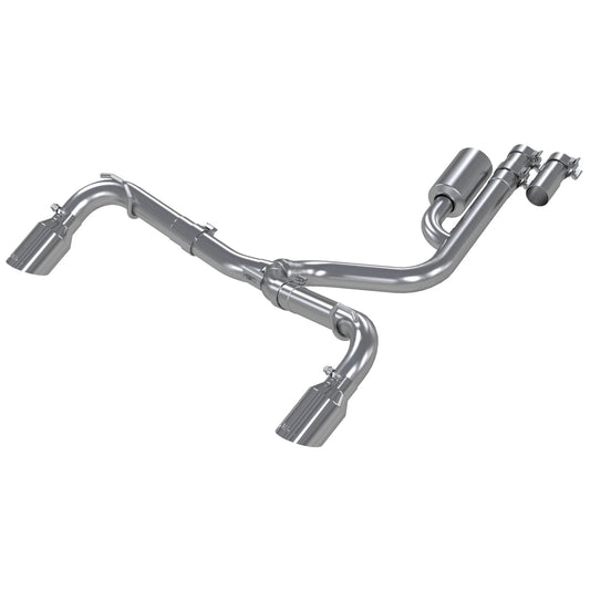 MBRP 2021+ Ford Bronco Sport (1.5L / 2.0L EcoBoost) 2.5in Res-Back Exhaust - Dual Rear - Alum. Steel