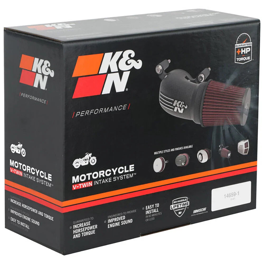 K&N 01-17 Harley-Davidson Softail / Dyna FI Performance Air Intake System