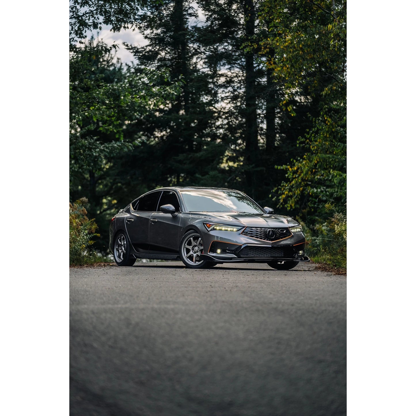MBRP 22-24 Honda Civic SI 1.5L T304 SS 3in Cat-Back Exhaust 2.5in Dual Split Rear w/ CF Tips