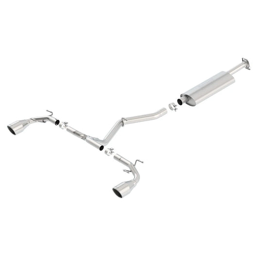 Borla 13-15 Scion FR-S 2.0L 4cyl 6spd / 13 Subaru BRZ 2.0L 4cyl 6spd SS Catback Exhaust