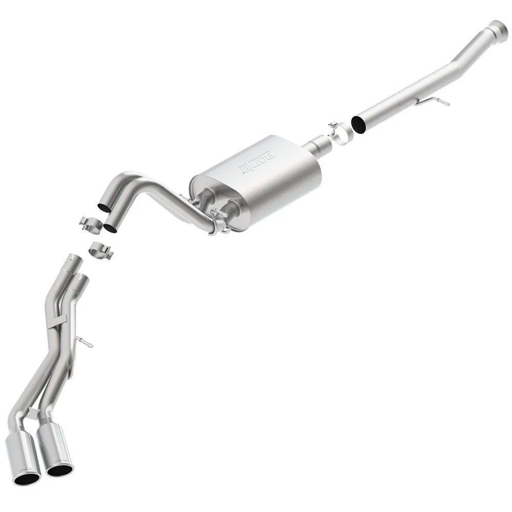 Borla 15-16 Cadillac Escalade ESV/Yukon Denali XL 6.2L V8 AT Split Side Ext SS S-Type CB Exhaust