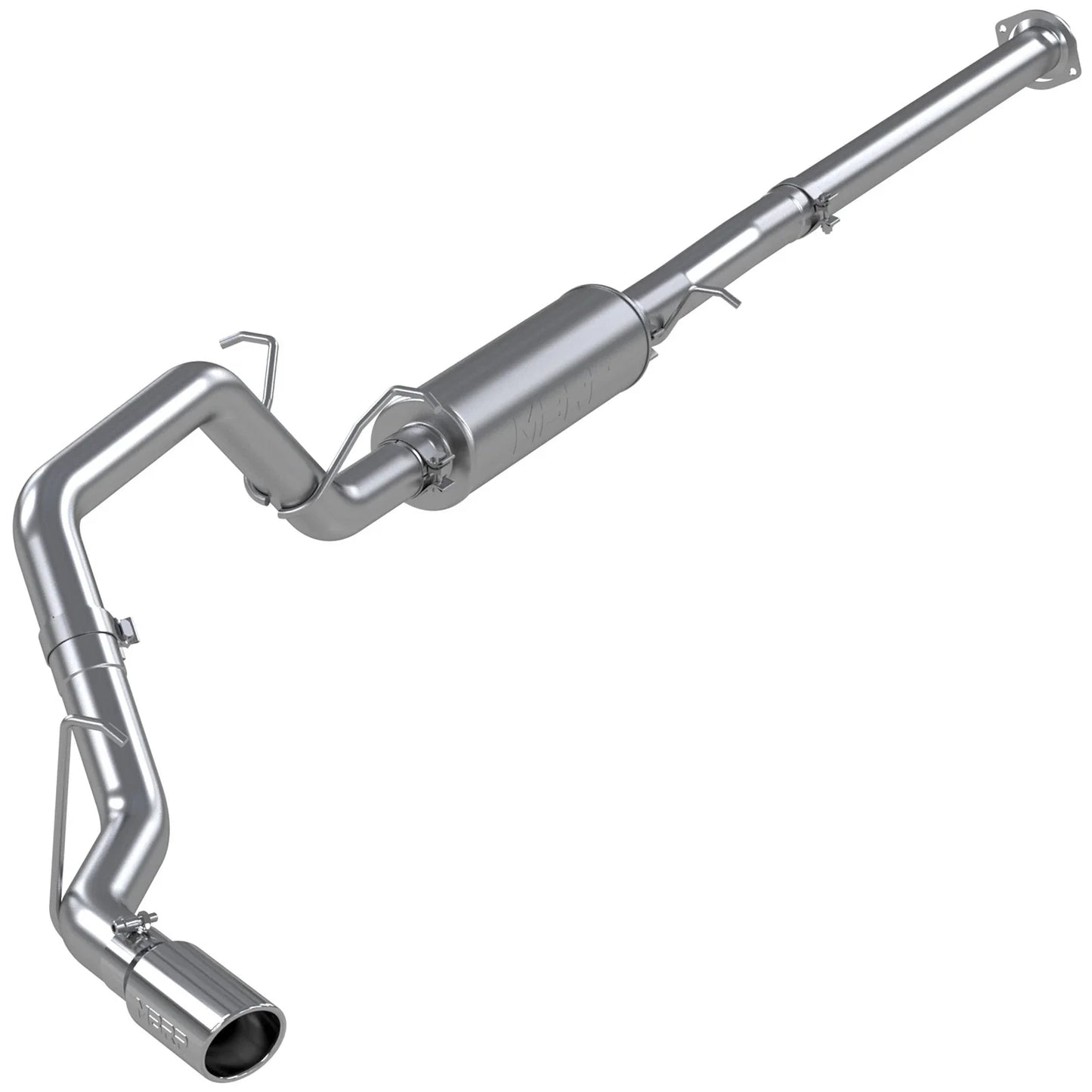 MBRP 19-21 Dodge RAM 1500 (Crew Cab & Quad Cab) 3in. Single Side Catback Exhaust - Aluminized Steel