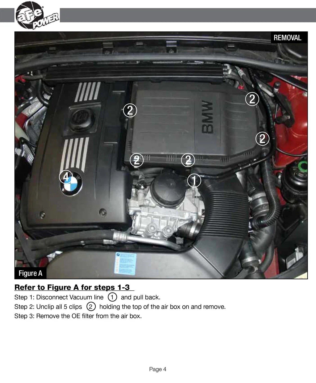 aFe MagnumFORCE Intakes Stage-2 P5R AIS P5R BMW 335i (N54) 07-11L6-3.0L/Z4 35i 09-15 (tt)