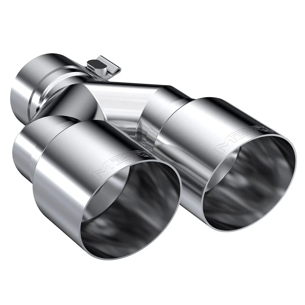 MBRP Universal T304 SS Dual Tip 3.5in OD/2.5in Inlet