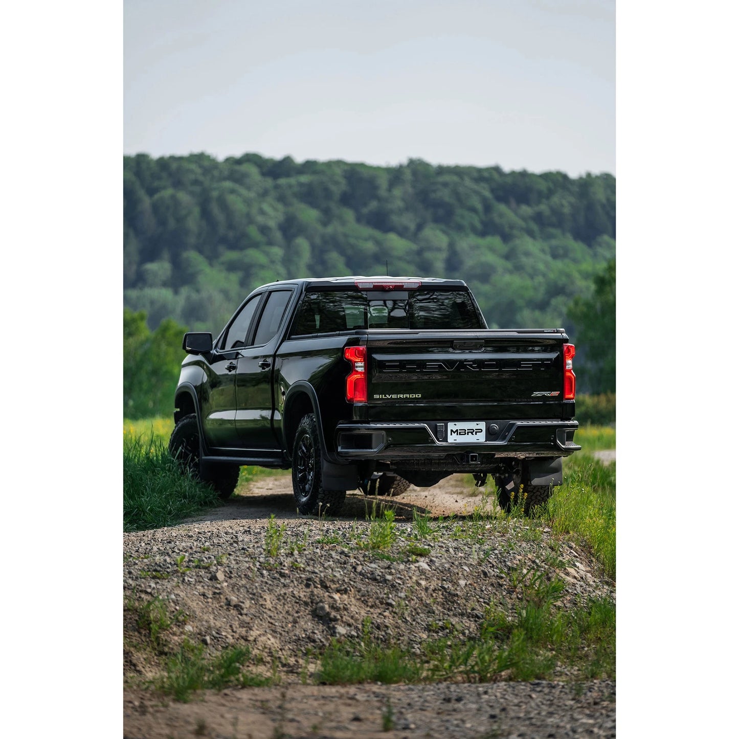 MBRP 22-23 Chevrolet/ GMC 1500 Silverado/ Sierra ZR2/AT4X 6.2L 2.5in Turn Down 3in Cat Back Exhaust