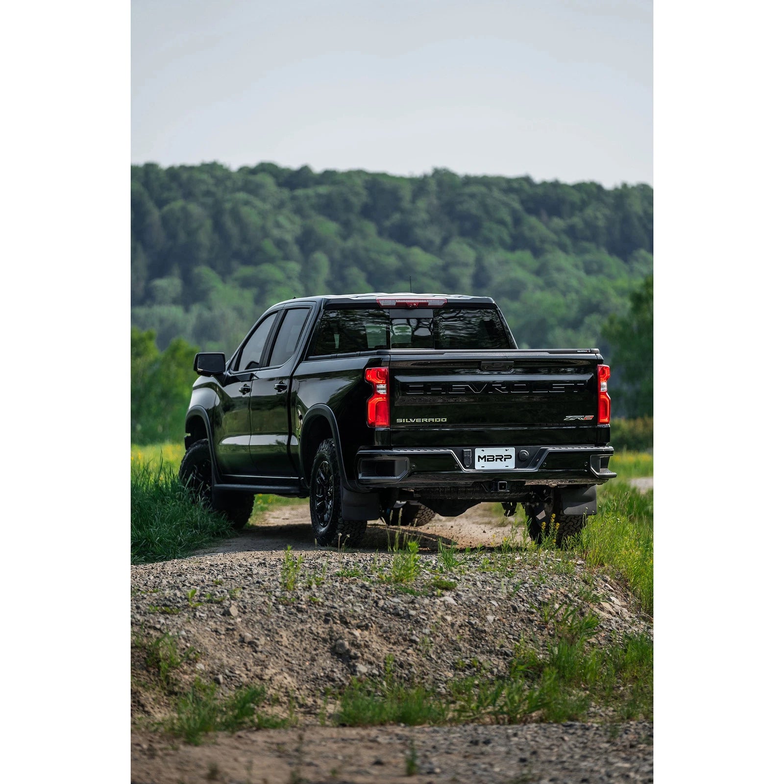 MBRP 22-23 Chevrolet/ GMC 1500 Silverado/ Sierra ZR2/AT4X 6.2L 2.5in Turn Down 3in Cat Back Exhaust