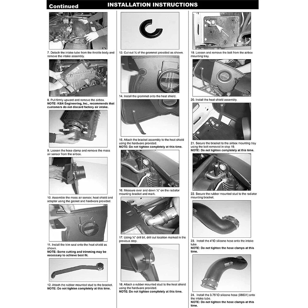 K&N 99-04 Chevy Silverado V8-6.0L Performance Intake Kit