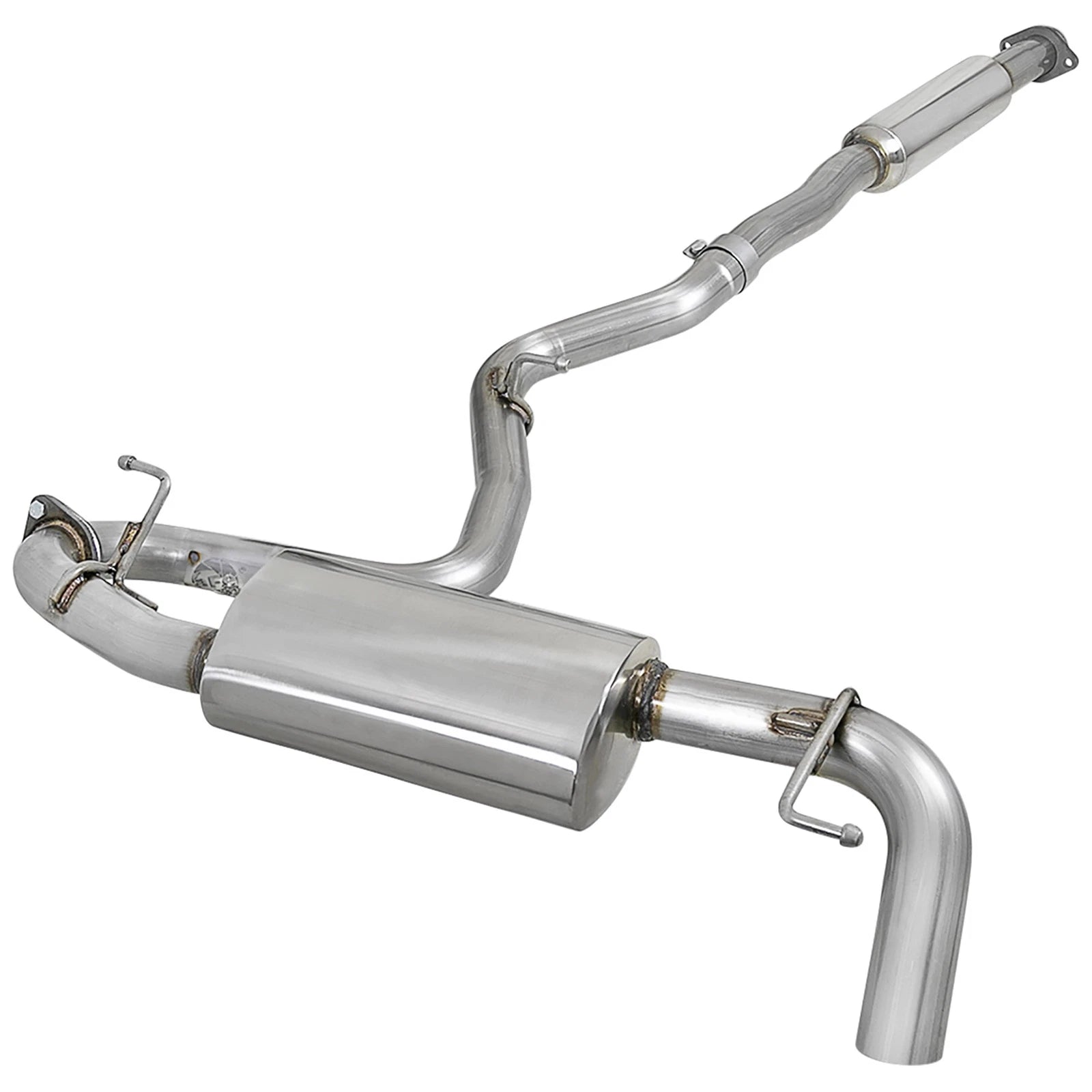aFe POWER Takeda 2.5in 304 SS Cat-Back Exhaust System Subaru Crosstrek 18-19 H4-2.0L