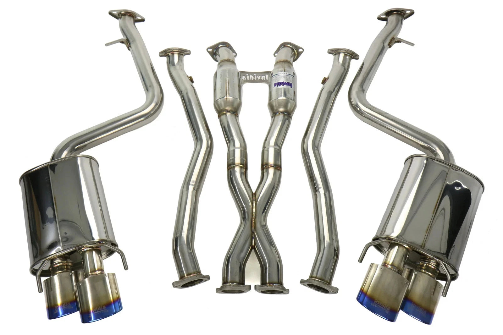 Invidia 14+ Lexus RCF Q300H w/ Rolled Titanium Tips Cat-Back Exhaust