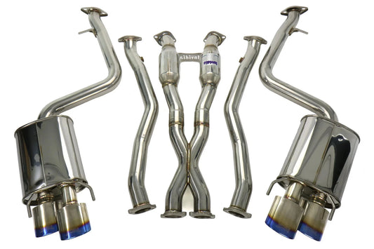 Invidia 14+ Lexus RCF Q300H w/ Rolled Titanium Tips Cat-Back Exhaust