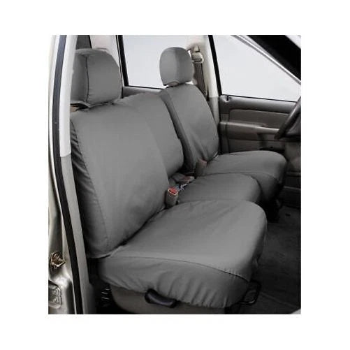 Covercraft 17-23 Dodge Ram 1500 Polycotton SeatSaver Custom Front Row Seat Covers - Grey