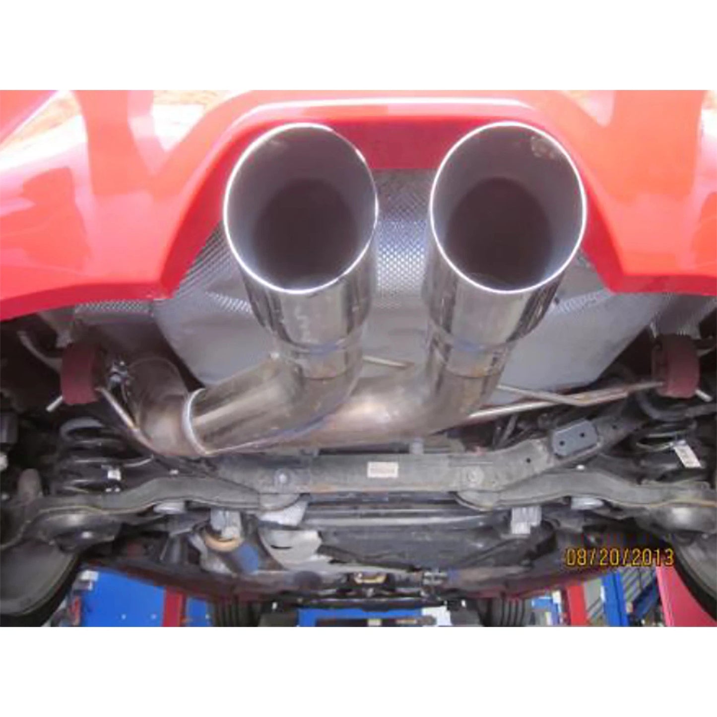 MBRP 13-14 Ford Focus ST 2.0L EcoBoost Dual Center Outlet T304 3in Cat Back