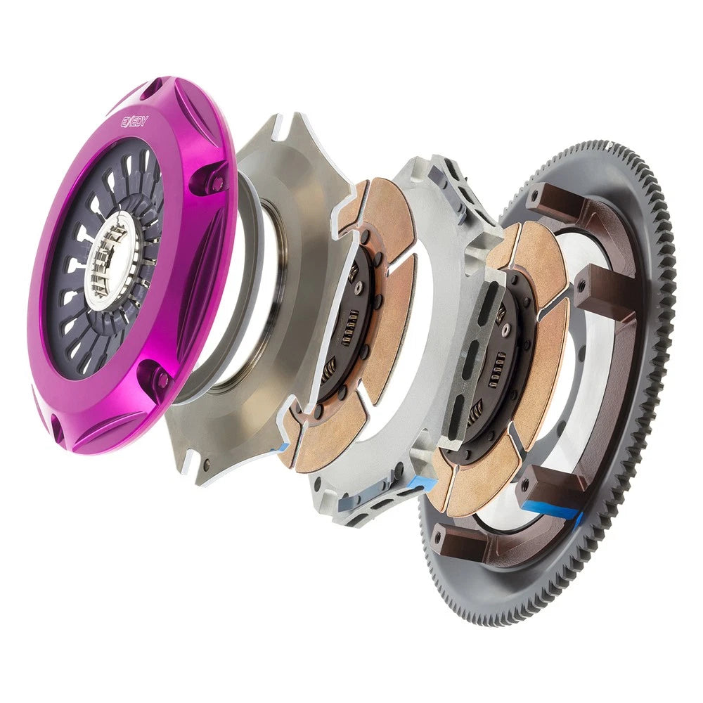 Exedy 1993-1995 Mazda RX-7 R2 Hyper Twin Cerametallic Clutch Sprung Center Disc Pull Type