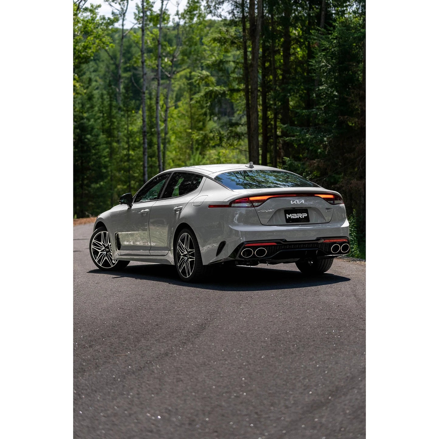 MBRP 2018+ Kia Stinger 3.3L RWD/AWD 2.5in Cat Back Dual Rear Exit w/o Tips