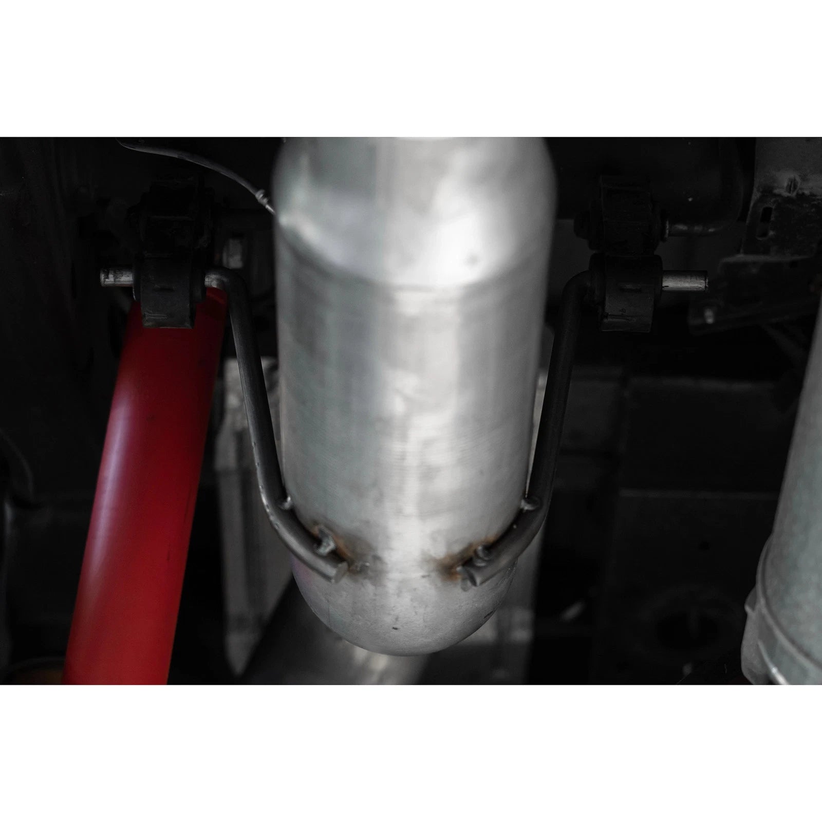 MBRP 20-23 Chevrolet Silverado 2500HD 6.6L Armor Lite AL Steel Single Side Exit 5in DPF Back Exhaust