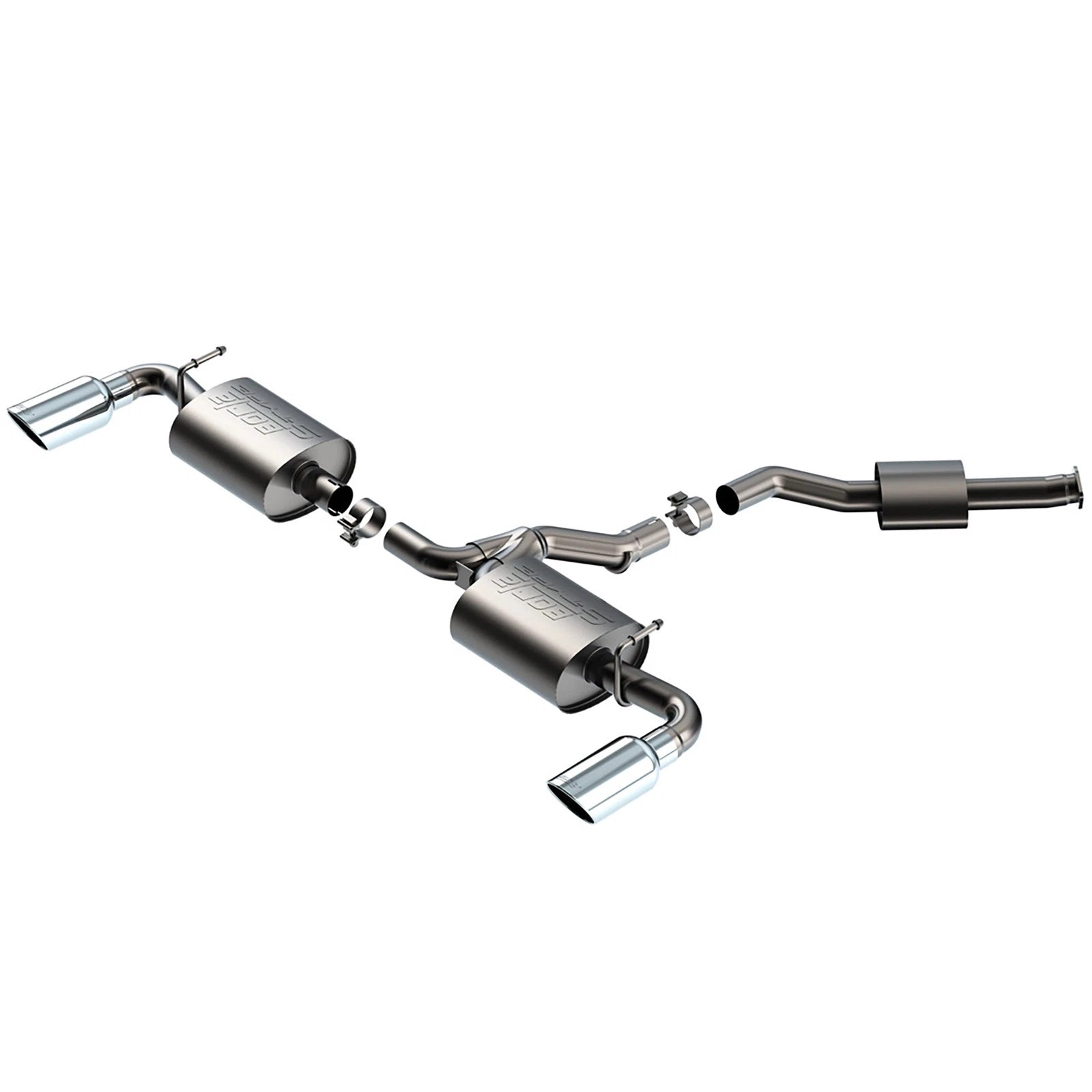 Borla 19-25 Toyota RAV4 Hybrid 2.25 S-Type Cat Back Exhaust