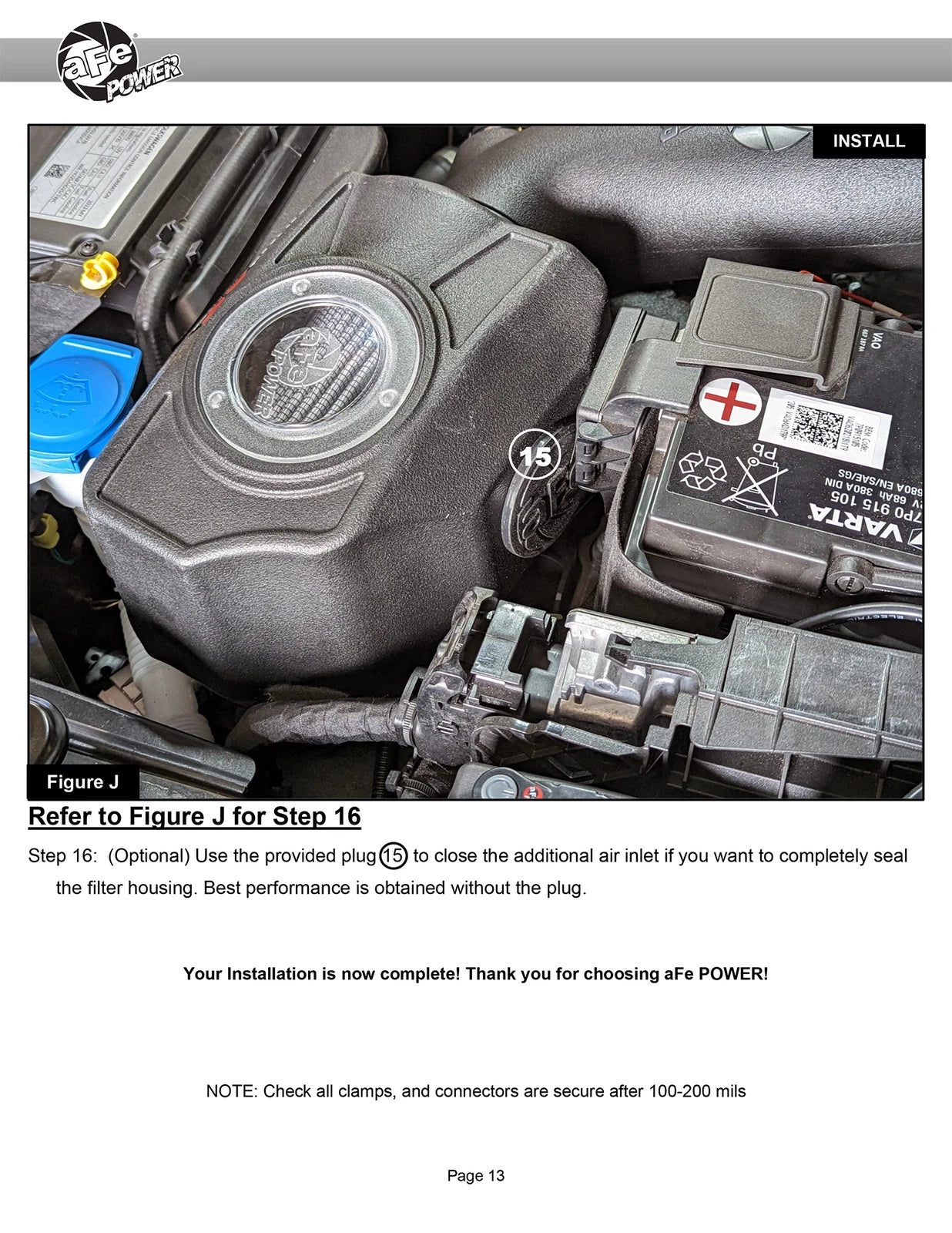 aFe 2022 VW GTI (MKVIII) L4-2.0L (t) Momentum GT Cold Air Intake System w/ Pro DRY S Filter