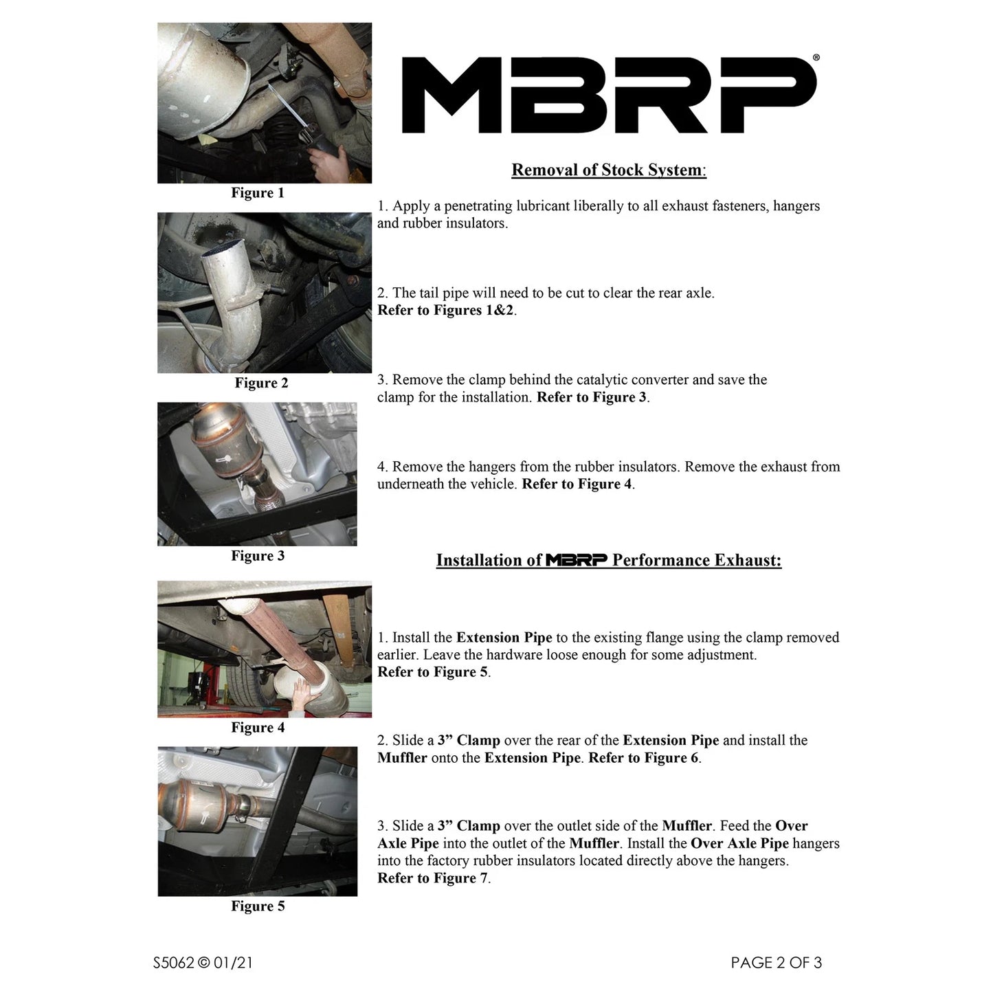 MBRP 2009 Chev/GMC Yukon/Chev Tahoe 5.3 L Cat Back Single Side