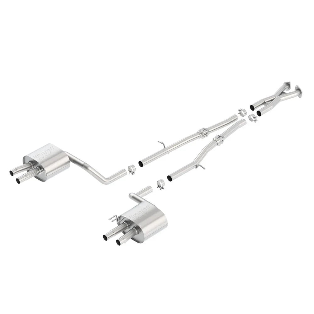 Borla 2018 Kia Stinger 3.3L V6 Turbo 2.25in Pipe Dia Dual Split Rear Exit S-Type Cat-Back Exhaust