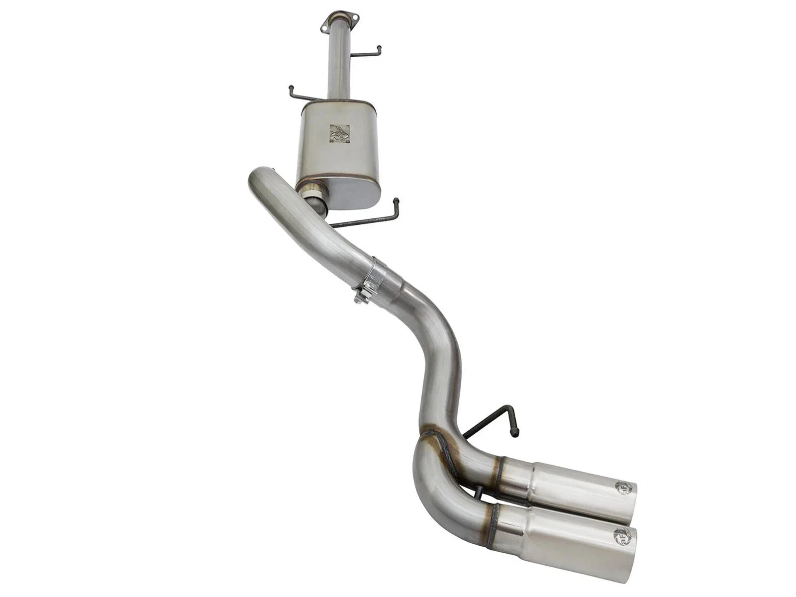 aFe Rebel Series 3in Stainless Steel Cat-Back Exhaust System w/Polished Tips 07-14 Toyota FJ Cruiser
