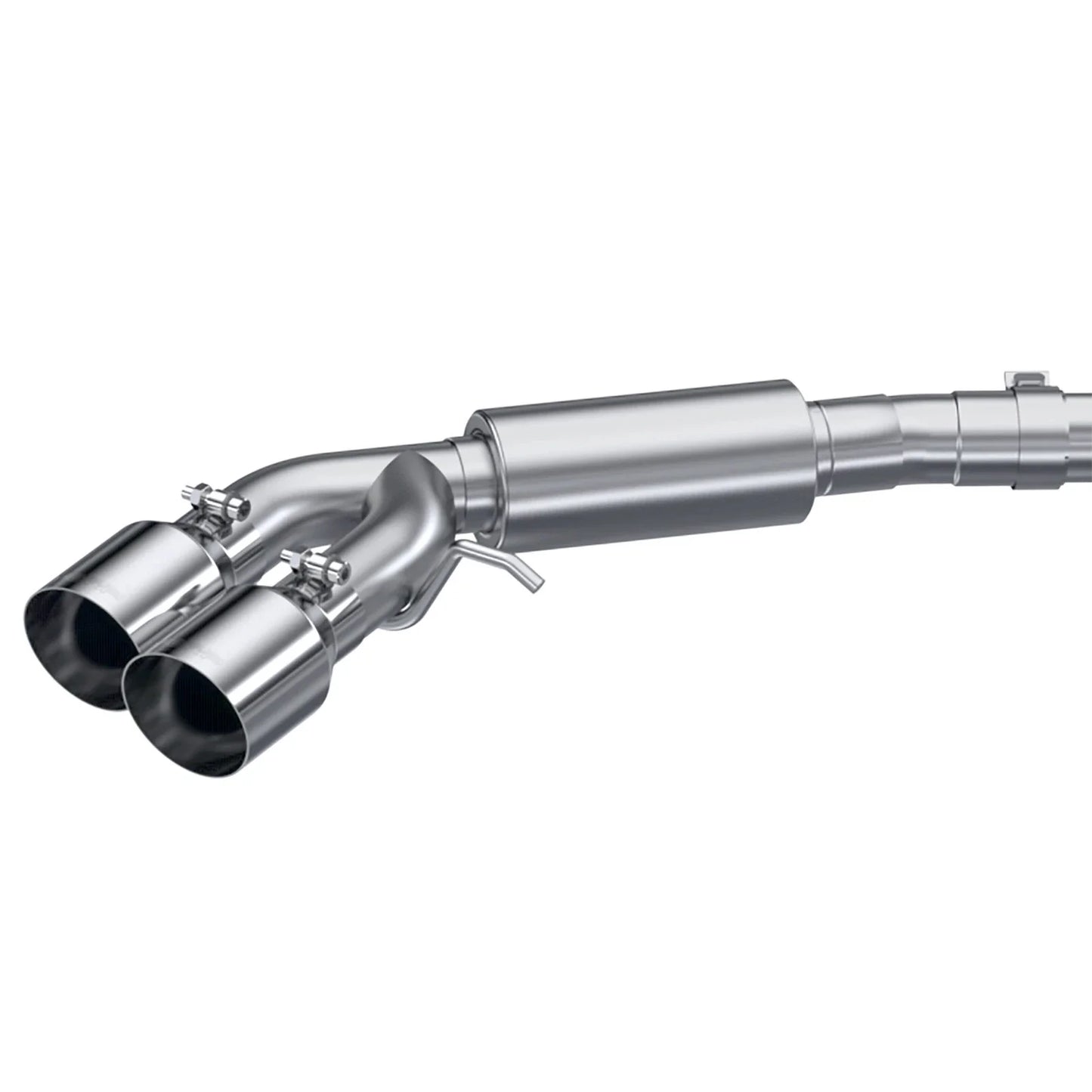 MBRP 18-21 Audi S5 Coupe/S4 Sedan T304 SS 2.5in Cat-Back Quad Rear Exit Exhaust - SS Tips