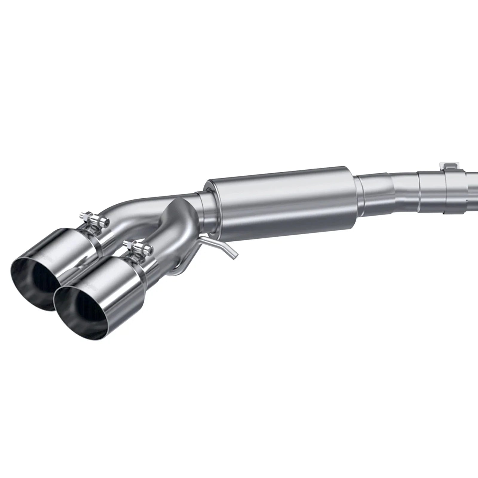 MBRP 18-21 Audi S5 Coupe/S4 Sedan T304 SS 2.5in Cat-Back Quad Rear Exit Exhaust - SS Tips