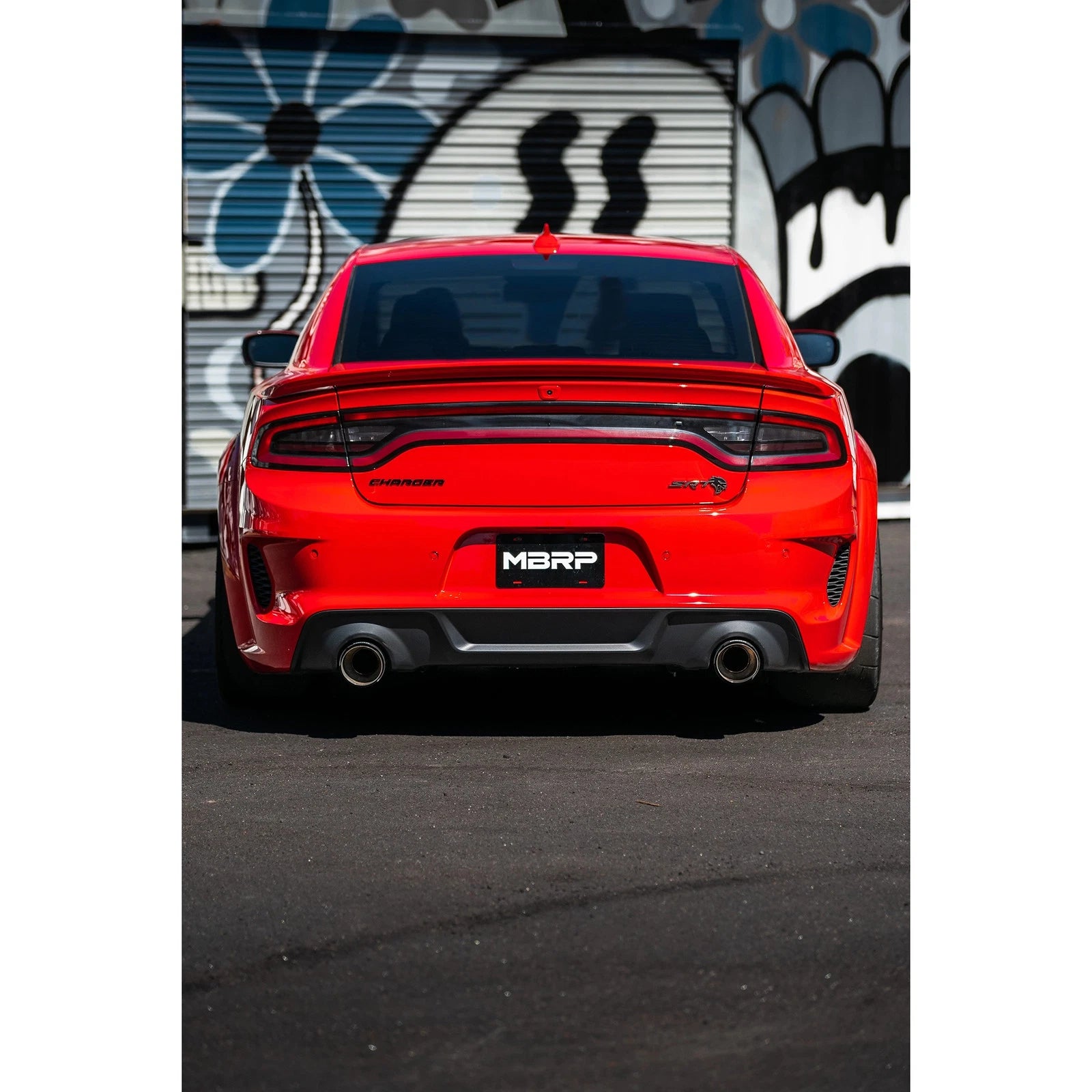 MBRP 17-21 Charger 5.7/6.1/6.4L 3in Dual Rear Exit SS Catback Exhaust w/ Carbon Fiber Tips