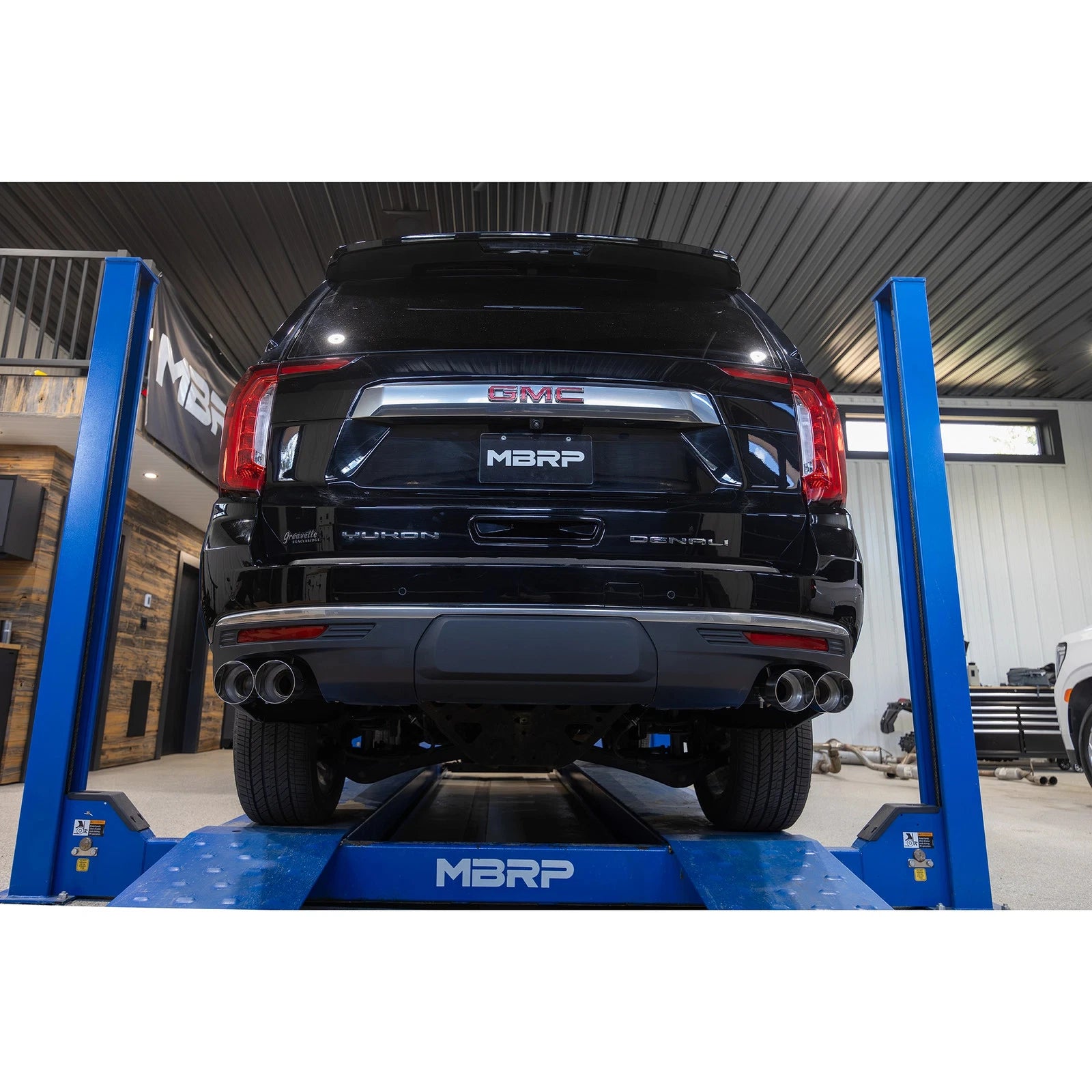 MBRP 2021+ Chevy Tahoe / GMC Yukon Alum. 3in Cat-Back Dual Split Exhaust w/ Quad Tips