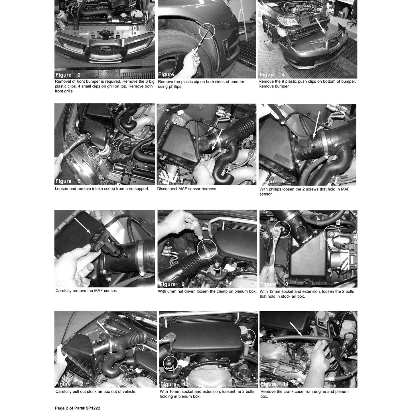 Injen 05-07 Subaru Impreza RS 2.5L-4cyl Black Cold Air Intake