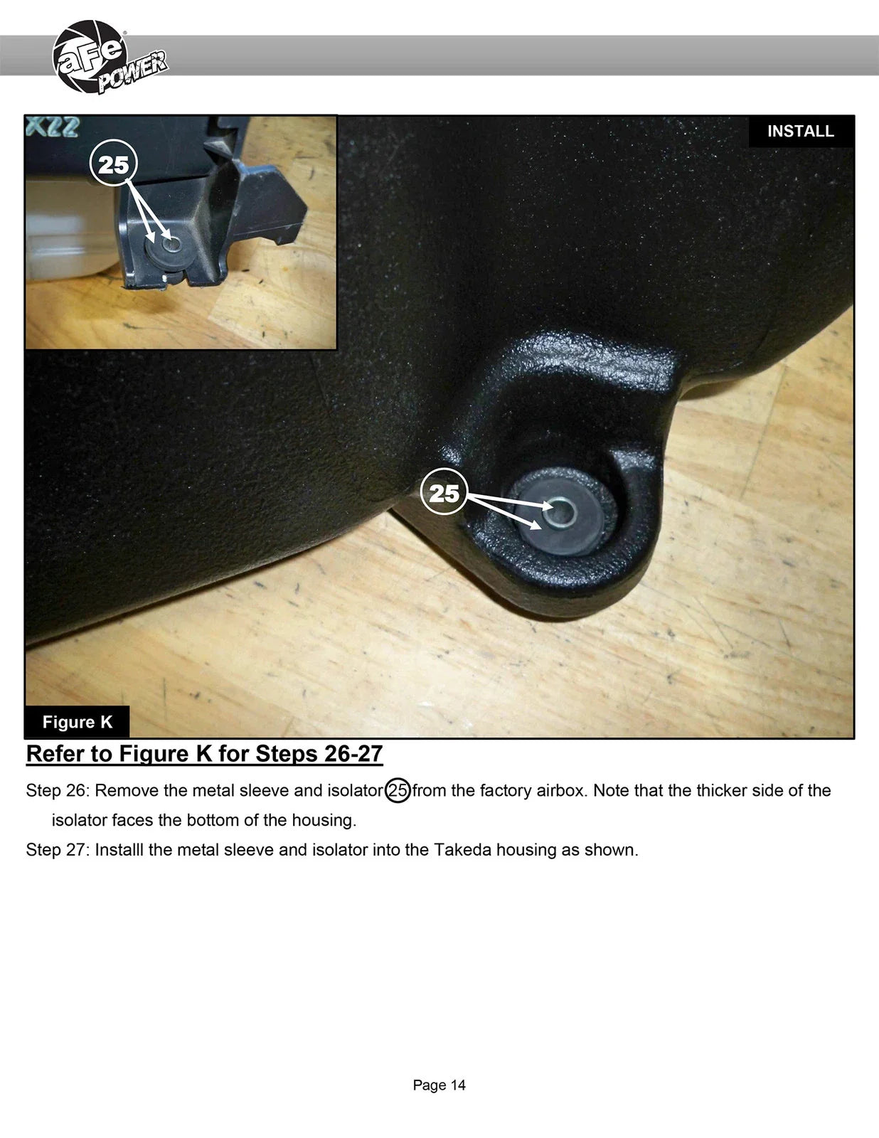 aFe Takeda Intake System w/Pro 5R Filter Subaru Forester 14-18 H4-2.0L (t)