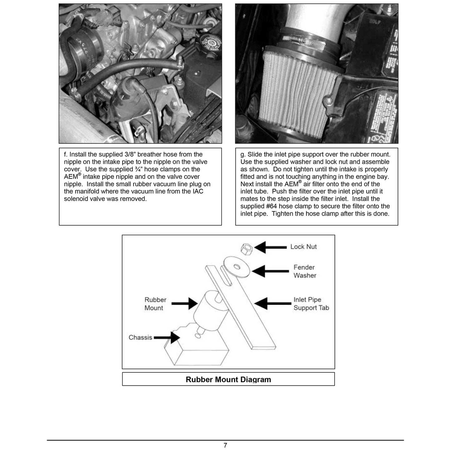 AEM 92-01 Honda Prelude Si VTEC/Base & SH Silver V2 Intake