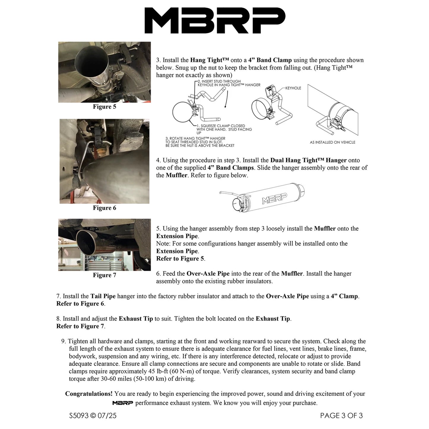 MBRP 2020 Chevrolet/GMC 2500/3500 HD Silverado/Sierra 6.6L V8 T304 Pro Series Performance Exhaust