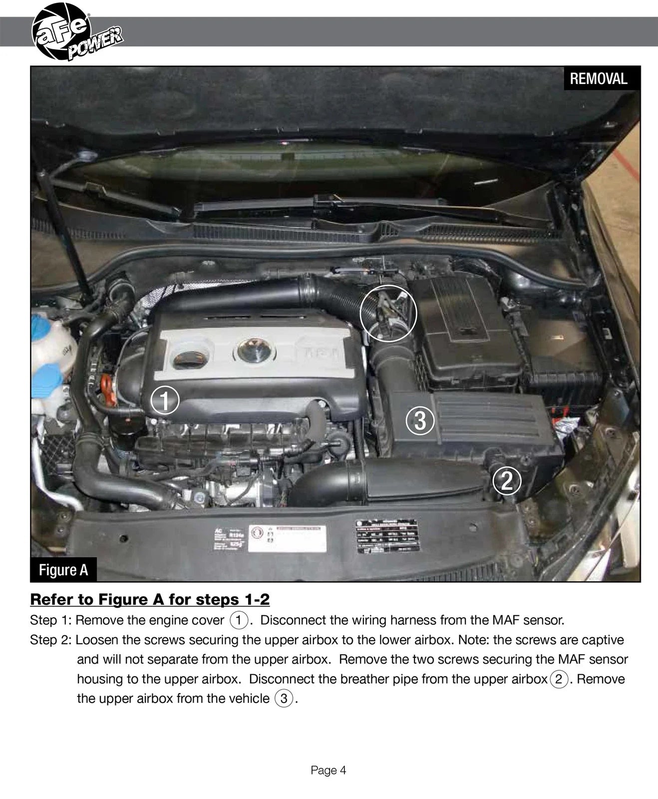 aFe MagnumFORCE Intakes Stage-2 PDS AIS PDS VW GTI 09-11 L4-2.0L (t)