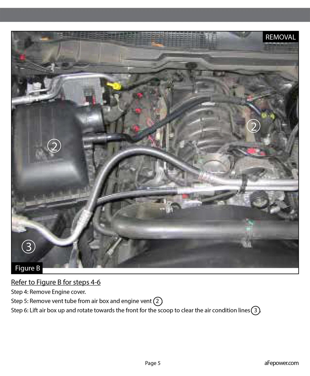 aFe Momentum GT PRO 5R Stage-2 Si Intake System Dodge Ram Trucks 09-14 V8 5.7L HEMI