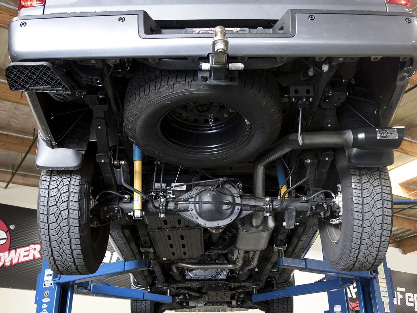 aFe MACHForce XP 2.5in Cat-Back Exhaust System w/ Black Tip Nissan Frontier 17-19 V8-5.6L