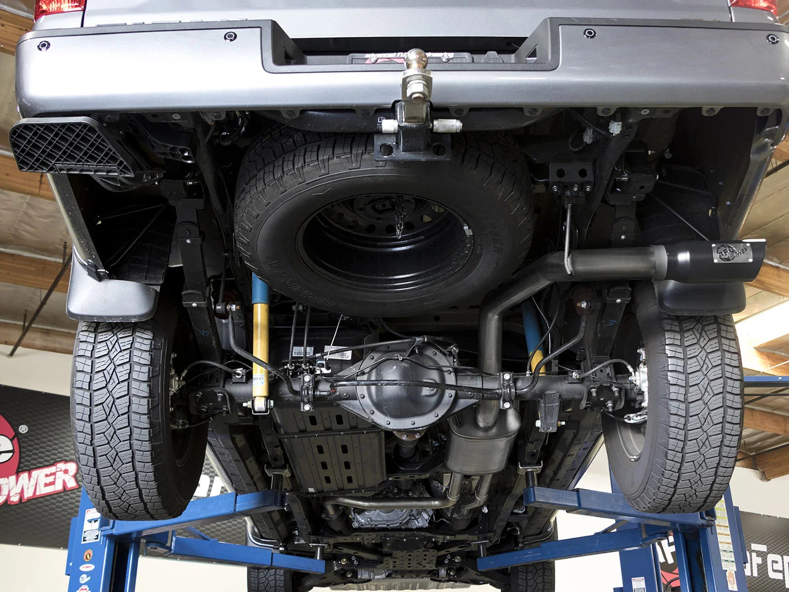 aFe MACHForce XP 2.5in Cat-Back Exhaust System w/ Black Tip Nissan Frontier 17-19 V8-5.6L