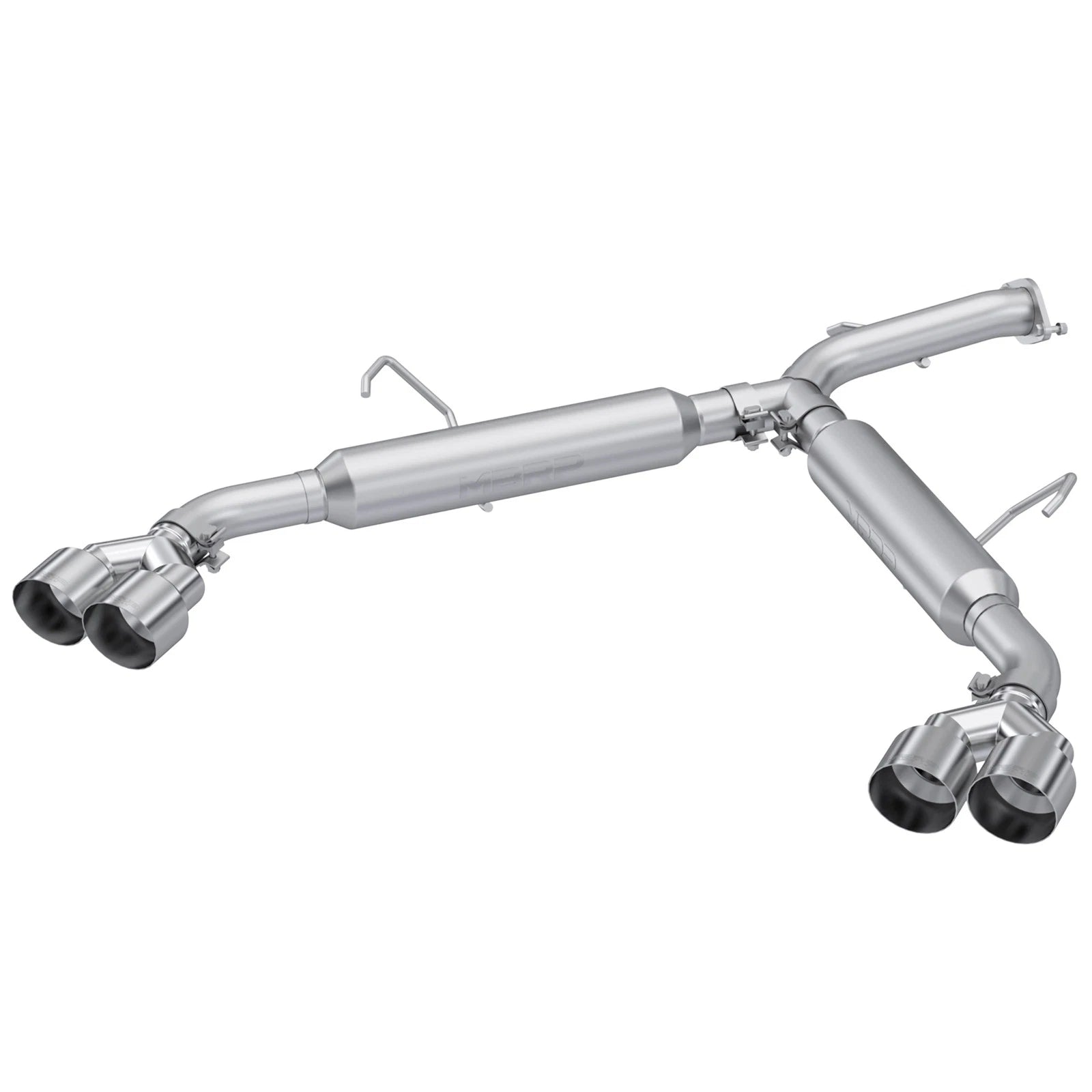 MBRP 22-24 Kia Forte GT Armor Lite AL Steel 2.5in Axle Back Exhaust w/ SS Quad Tips