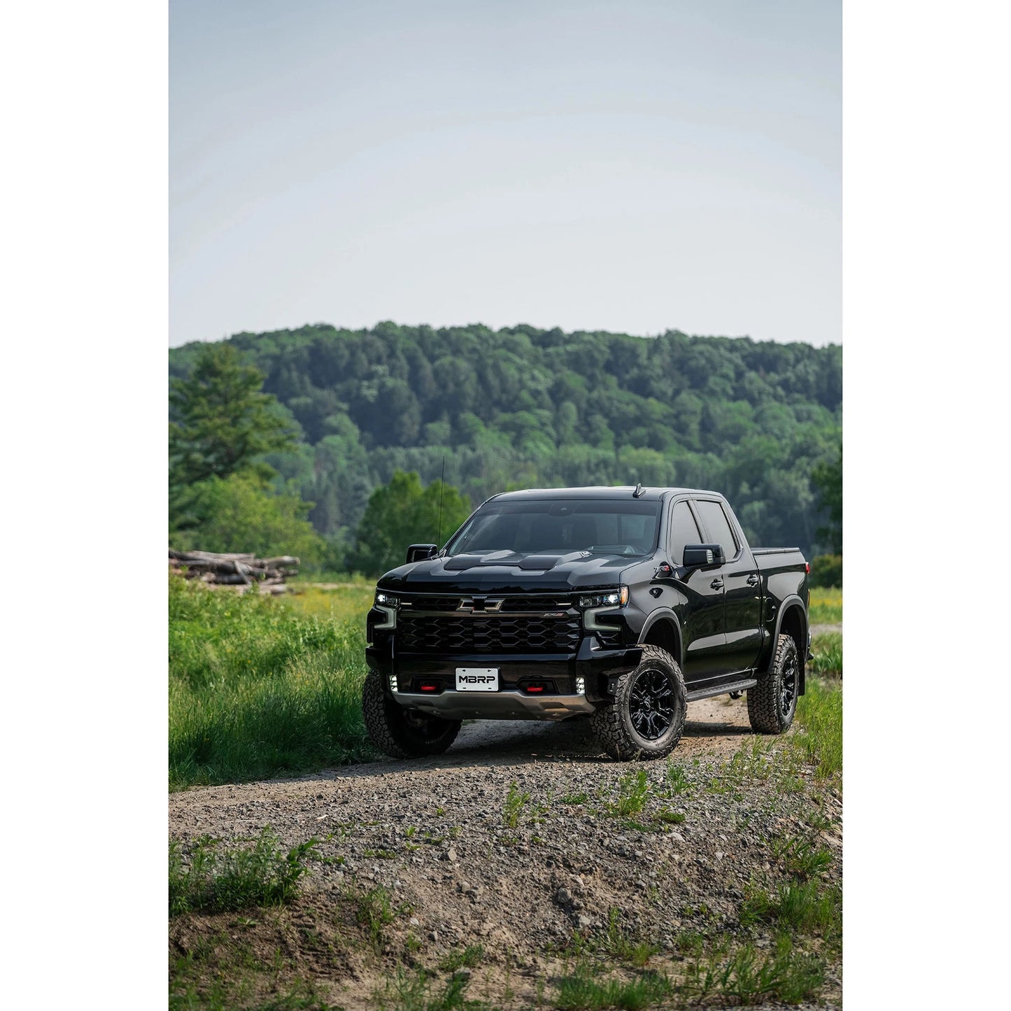 MBRP 22-23 Chevrolet/ GMC 1500 Silverado/ Sierra ZR2/AT4X 6.2L 2.5in Turn Down 3in Cat Back Exhaust
