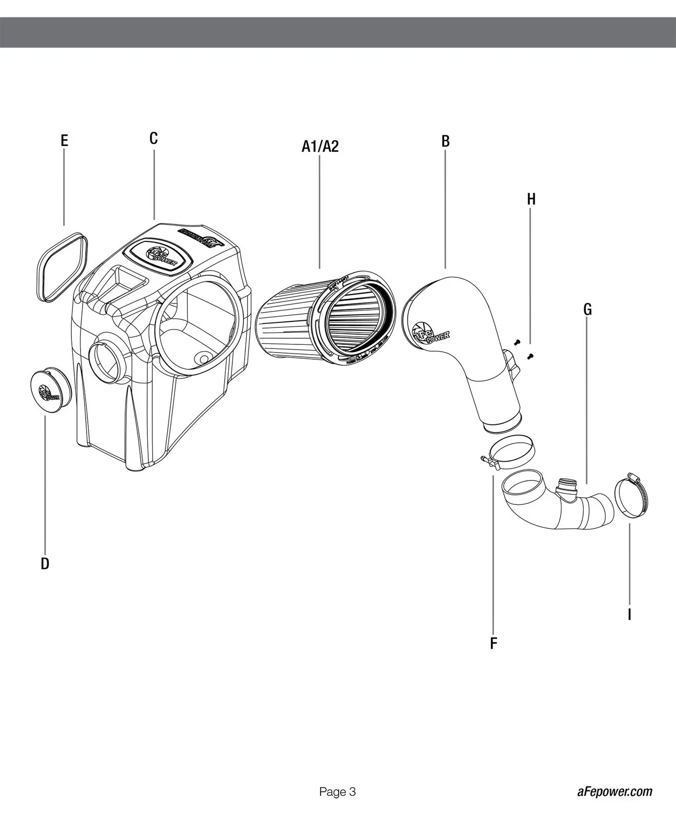 AFE Momentum GT Pro 5R Intake System GM Colorado/Canyon 2016 I4-2.8L (td)