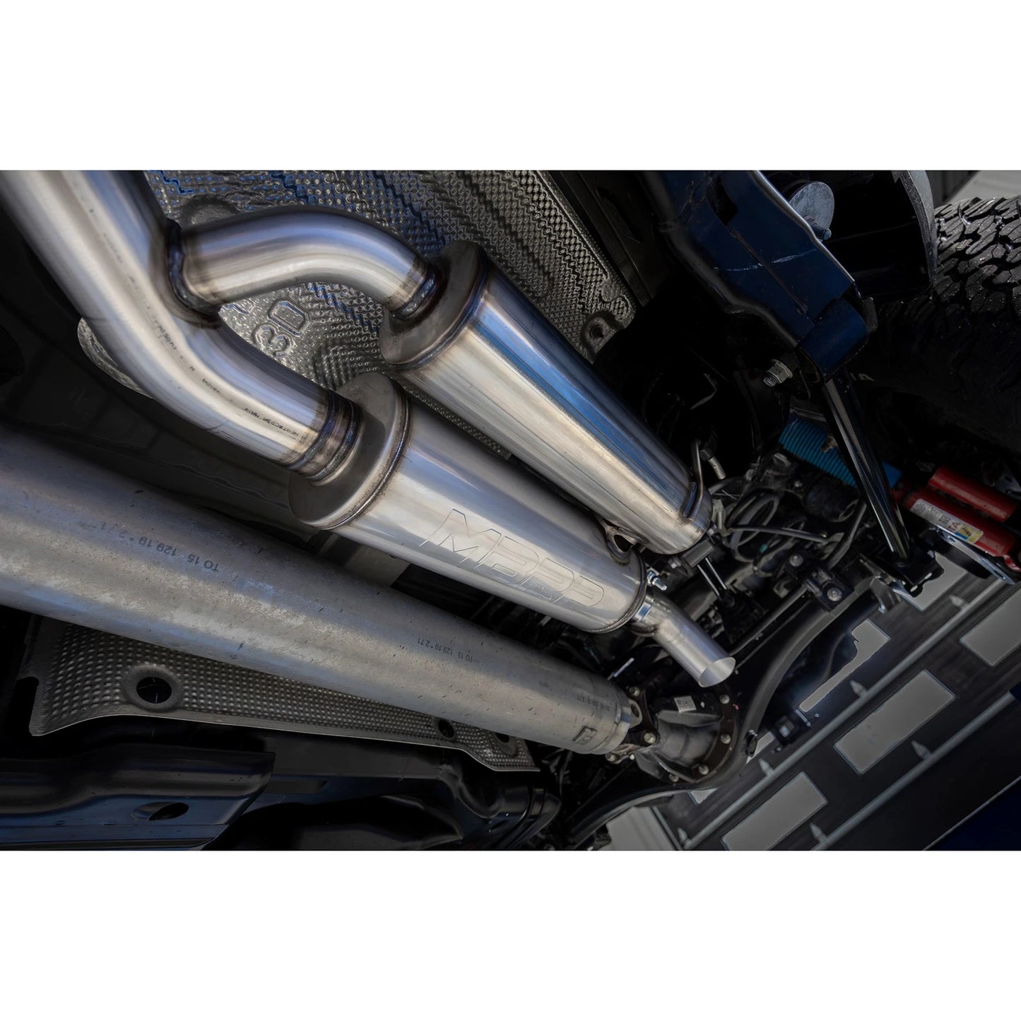 MBRP 24-25 Toyota Tacoma 3in Street Profile Cat Back Exhaust