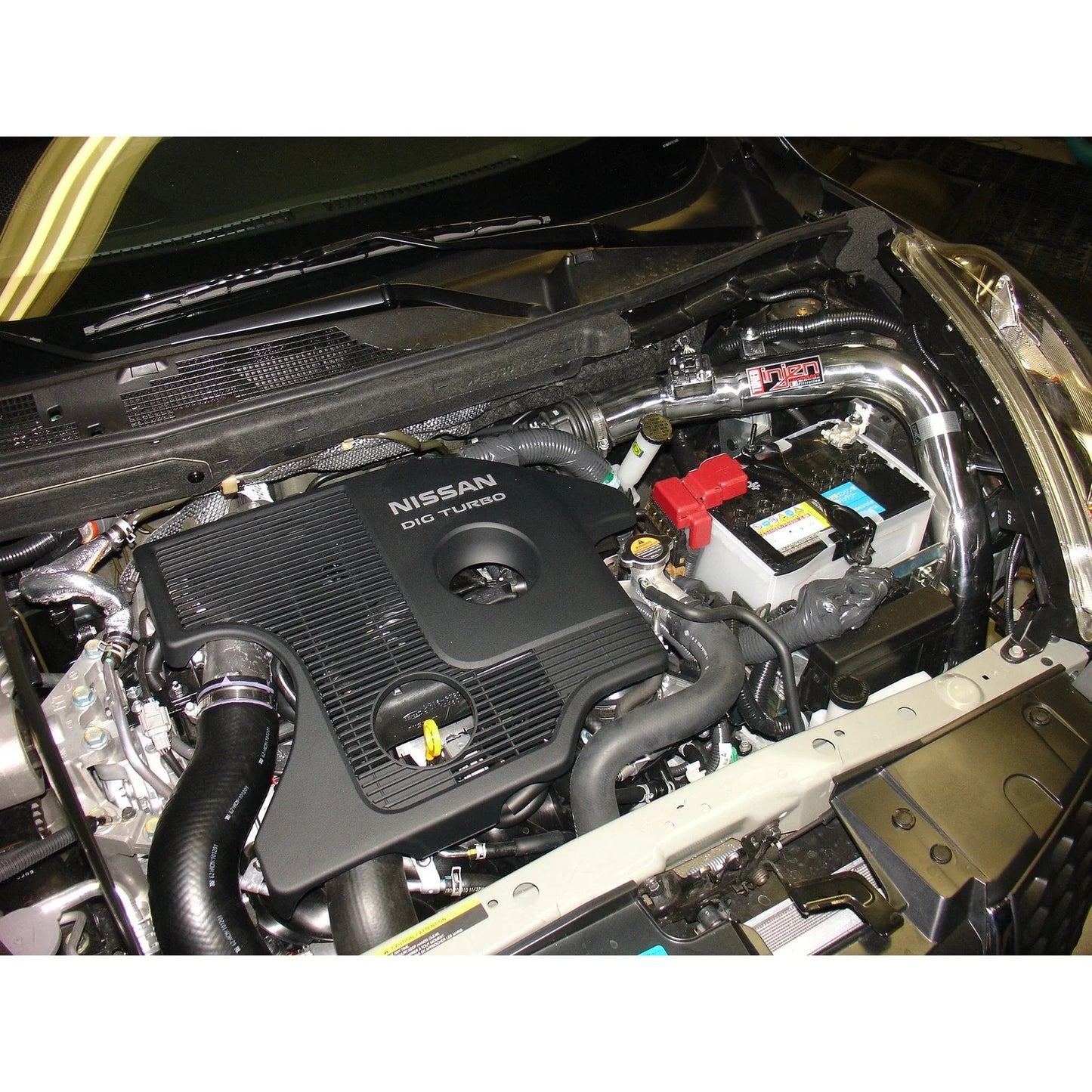 Injen 11-17 Nissan Juke 1.6L Turbo CVT (incl Nismo) Polished Short Ram Intake