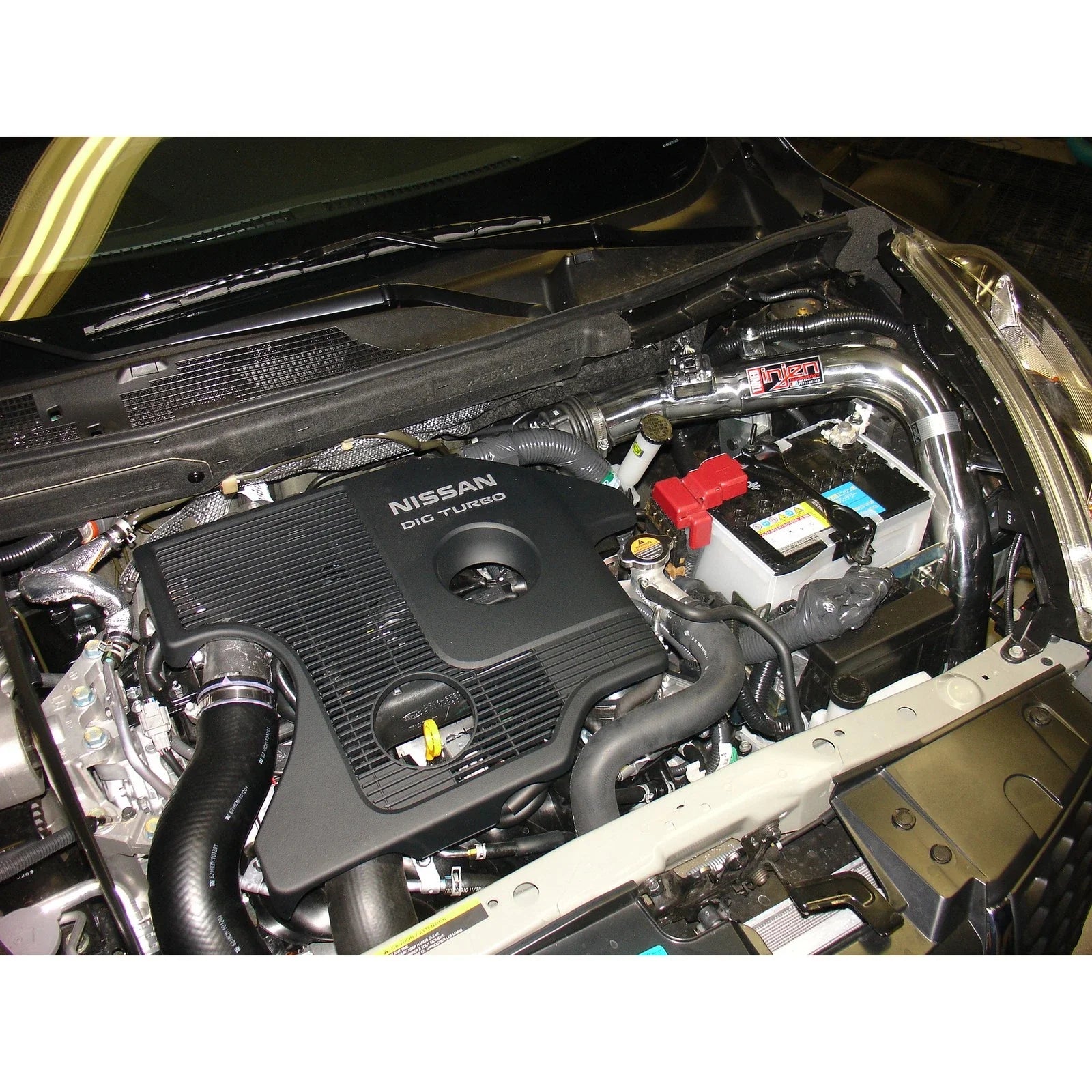 Injen 11-17 Nissan Juke 1.6L Turbo CVT (incl Nismo) Polished Short Ram Intake