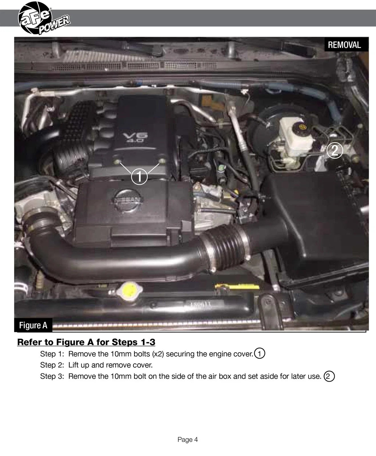 aFe Momentum GT PRO DRY S Stage-2 Intake System 05-15 Nissan Xterra 4.0L V6