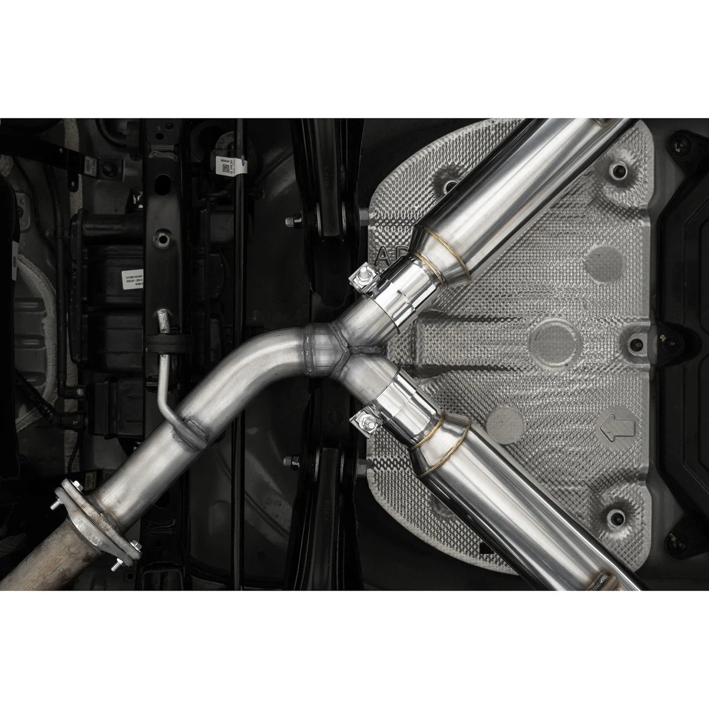 MBRP 22-24 Kia Forte GT Armor Lite AL Steel 2.5in Axle Back Exhaust w/ SS Quad Tips