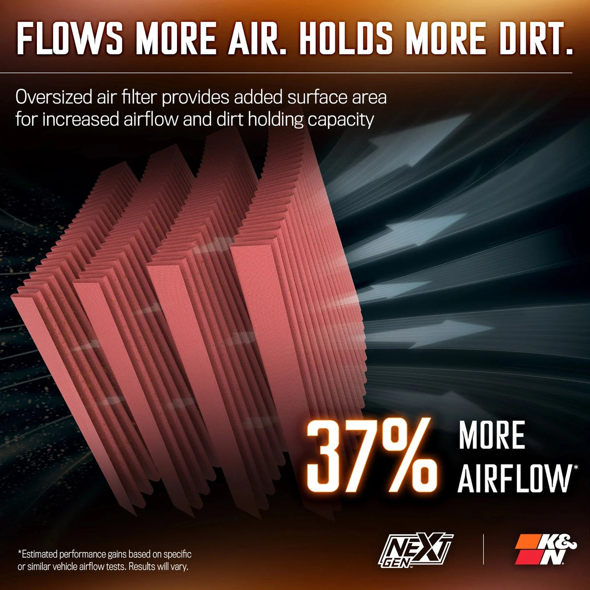 K&N 19-24 Dodge Ram 1500 (5.7L V8) NextGen Cold Air Intake