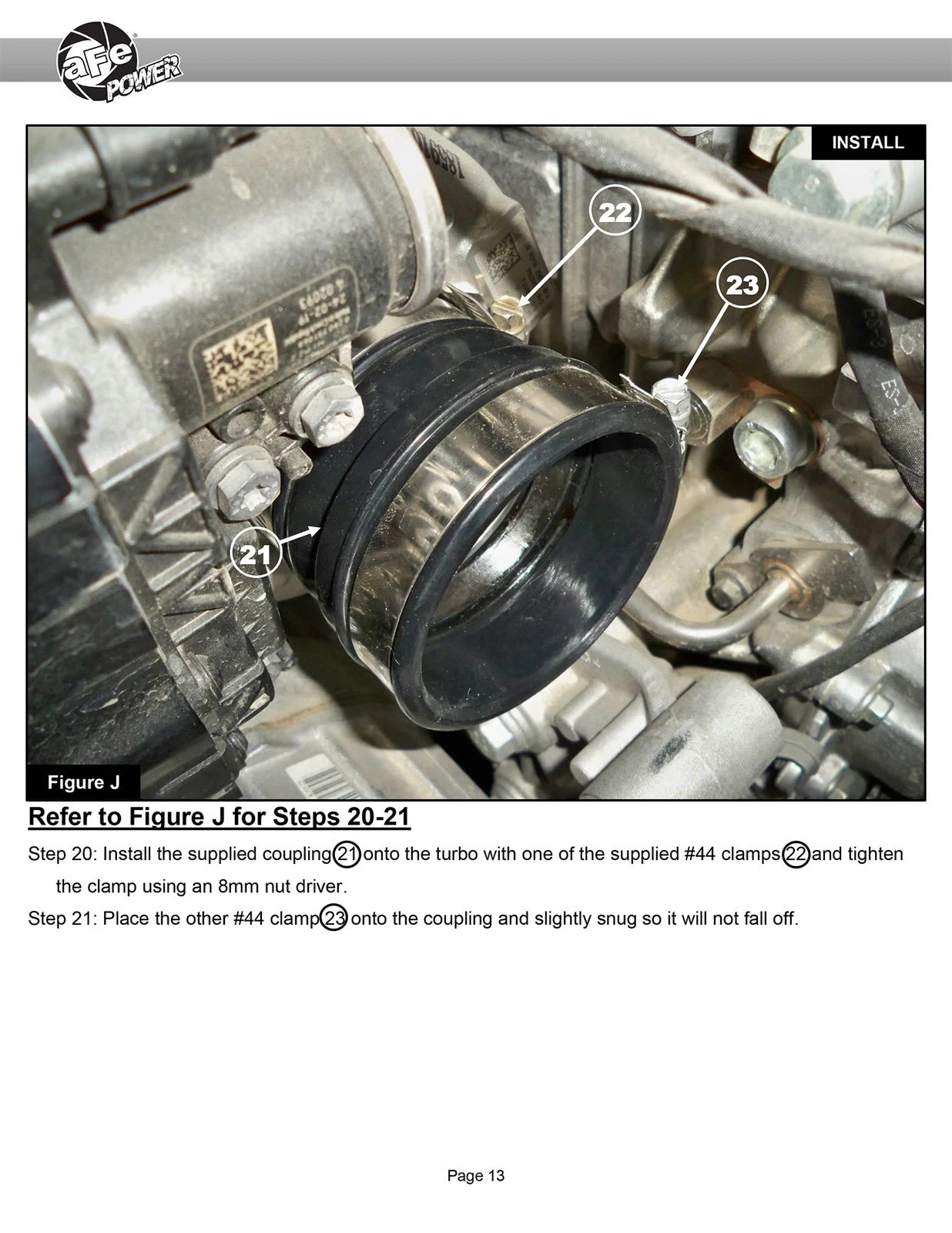 aFe Ford Ranger 2024 L4-2.3L Momentum GT Cold Air Intake System w/ Pro 5R Filter