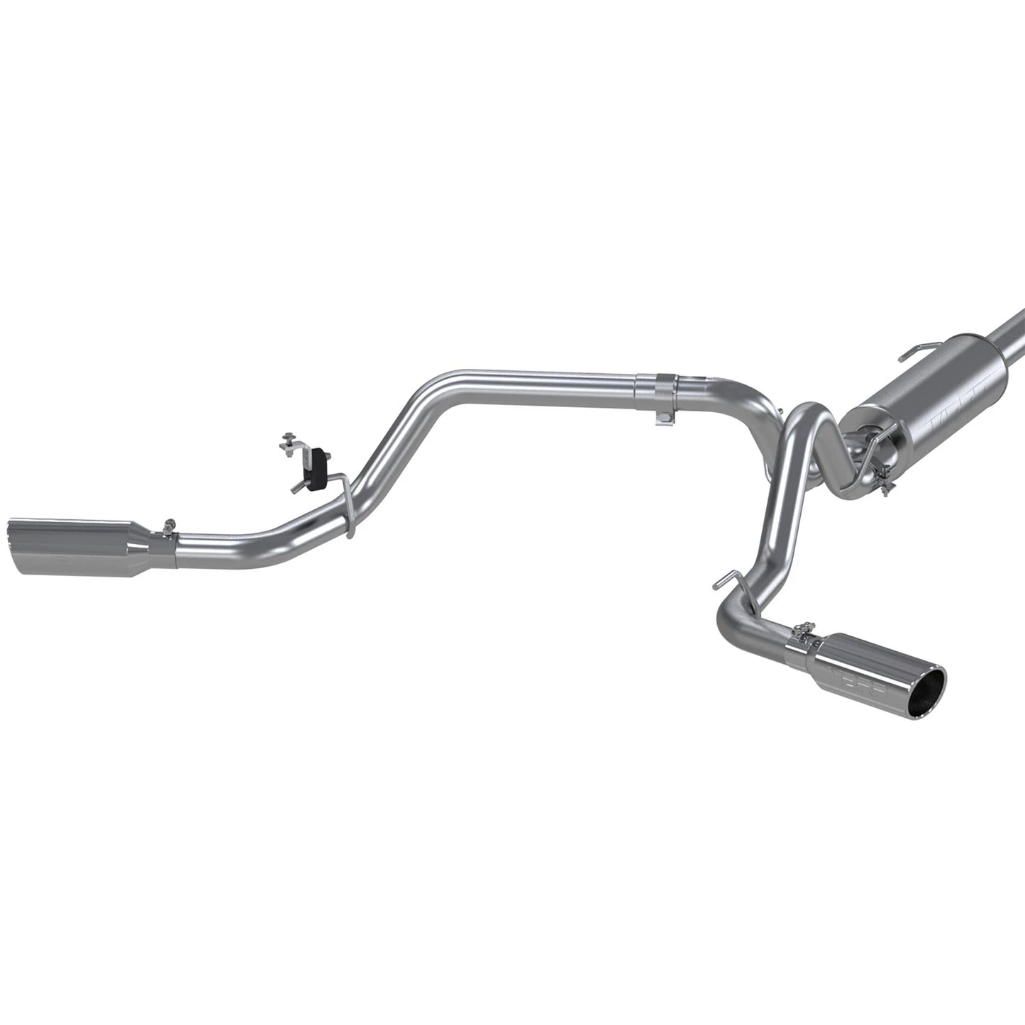 MBRP 2016 Toyota Tacoma 3.5L EC/CC Cat Back Dual Split Exit Alum Exhaust