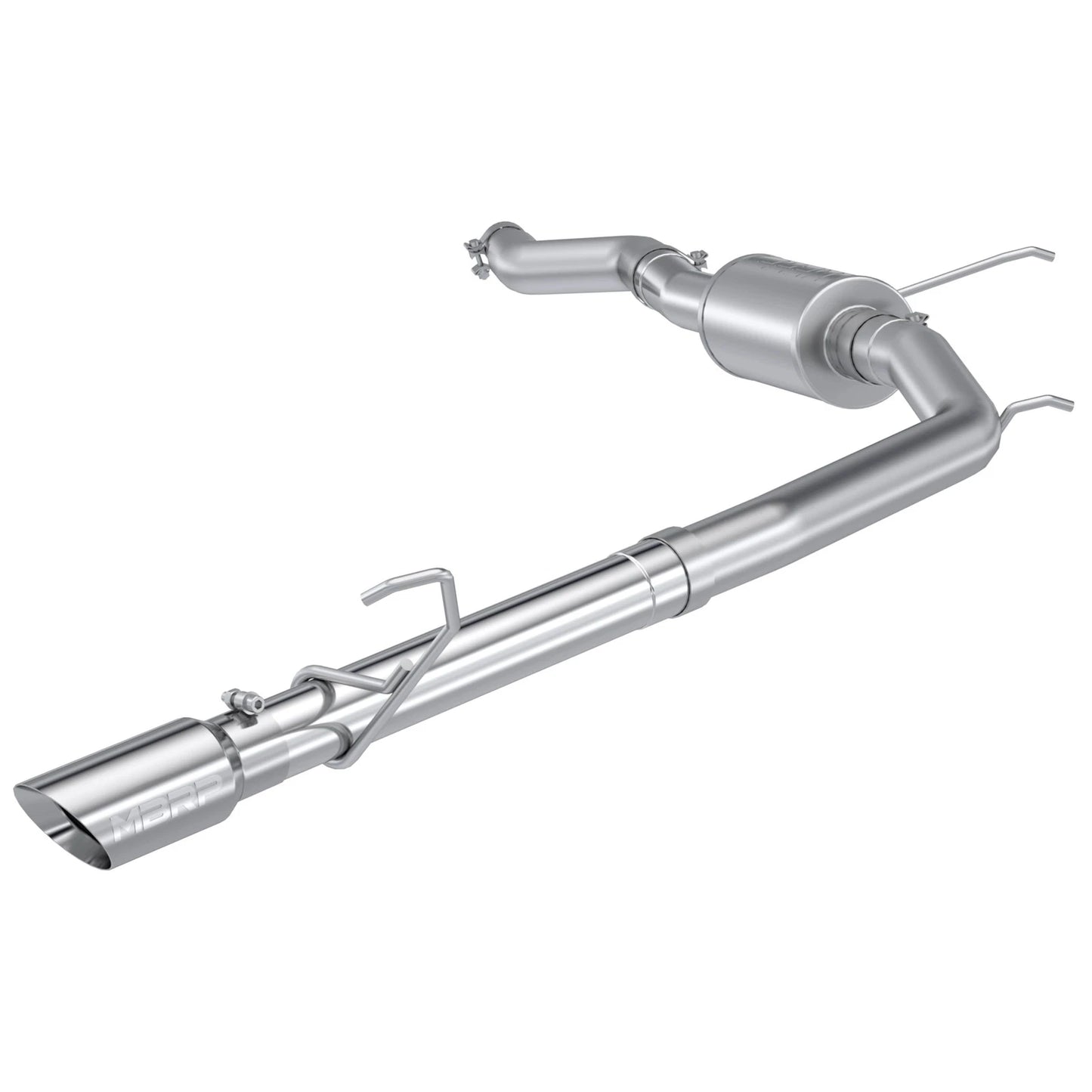 MBRP 2022+ Ford Maverick T304 4in OD Tip Single Side Exit 3in Cat Back Exhaust